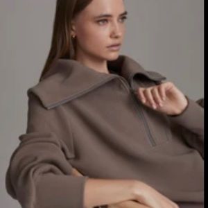 Varley Vine Pullover in Morel XSmall